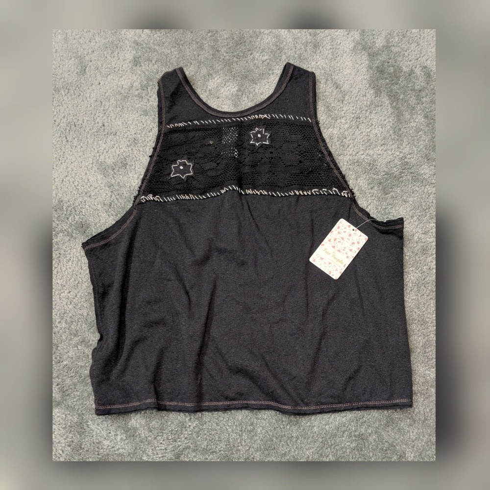 Free People sleeveless crop top